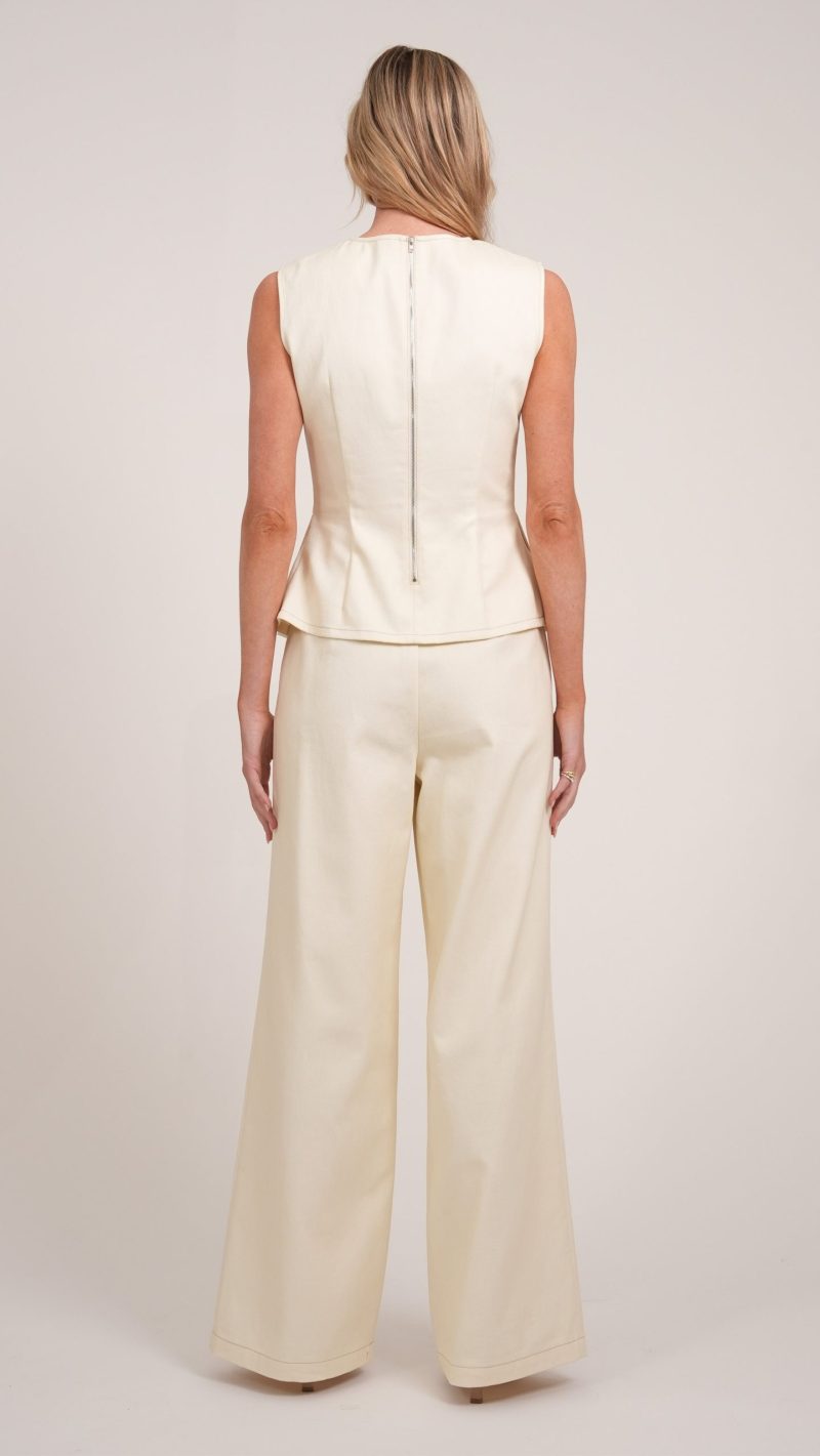 Lucille Top - Vanilla - Image 3