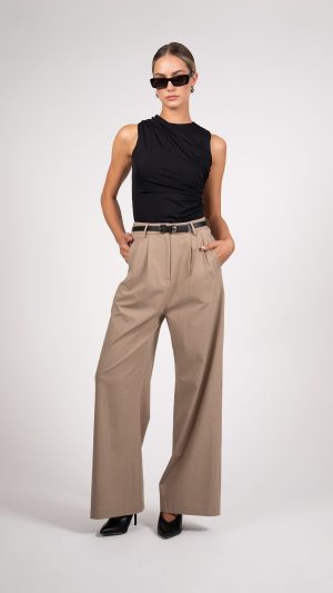 Nadine Trousers - Taupe