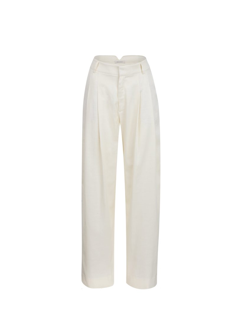 Delphine Trousers - Ivory - Image 5
