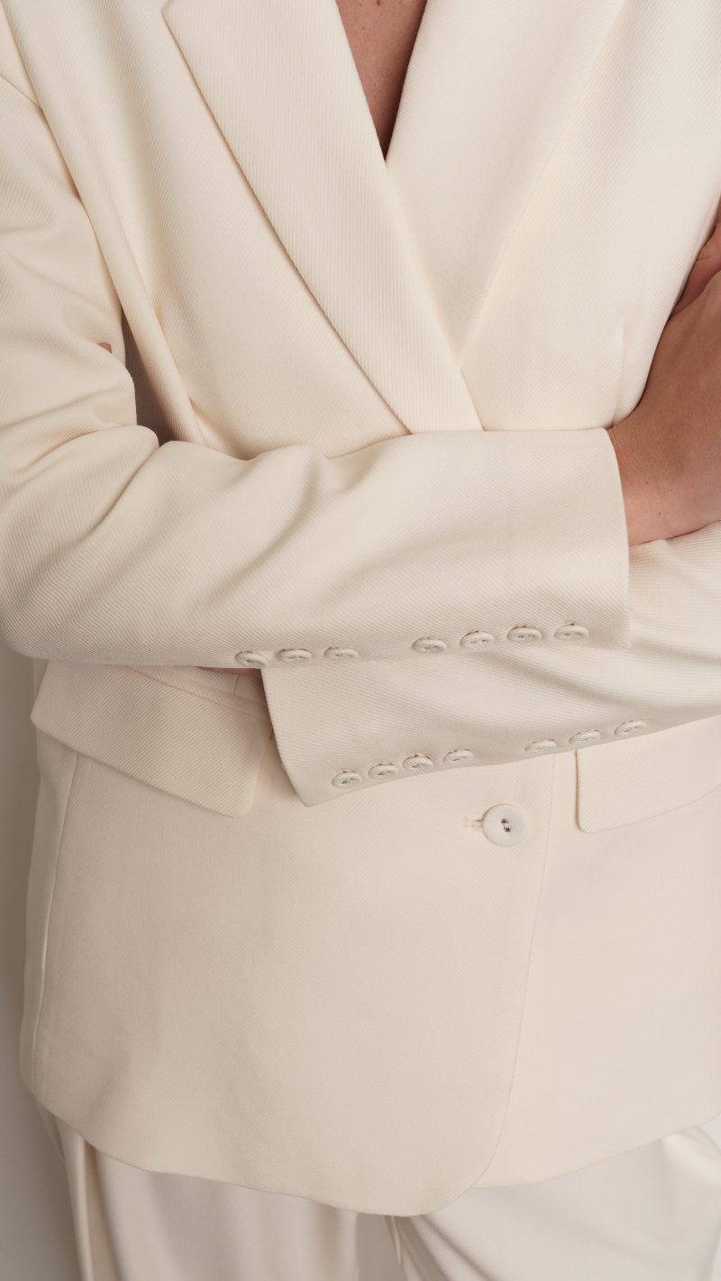 Monroe Blazer - Vanilla - Image 4