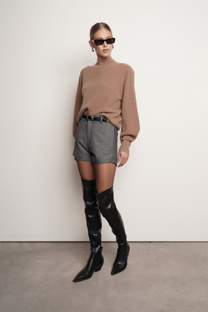 Camille Mini Short - Grey