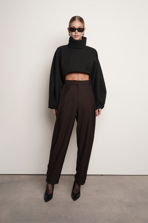 Olympia Trousers - Chocolate