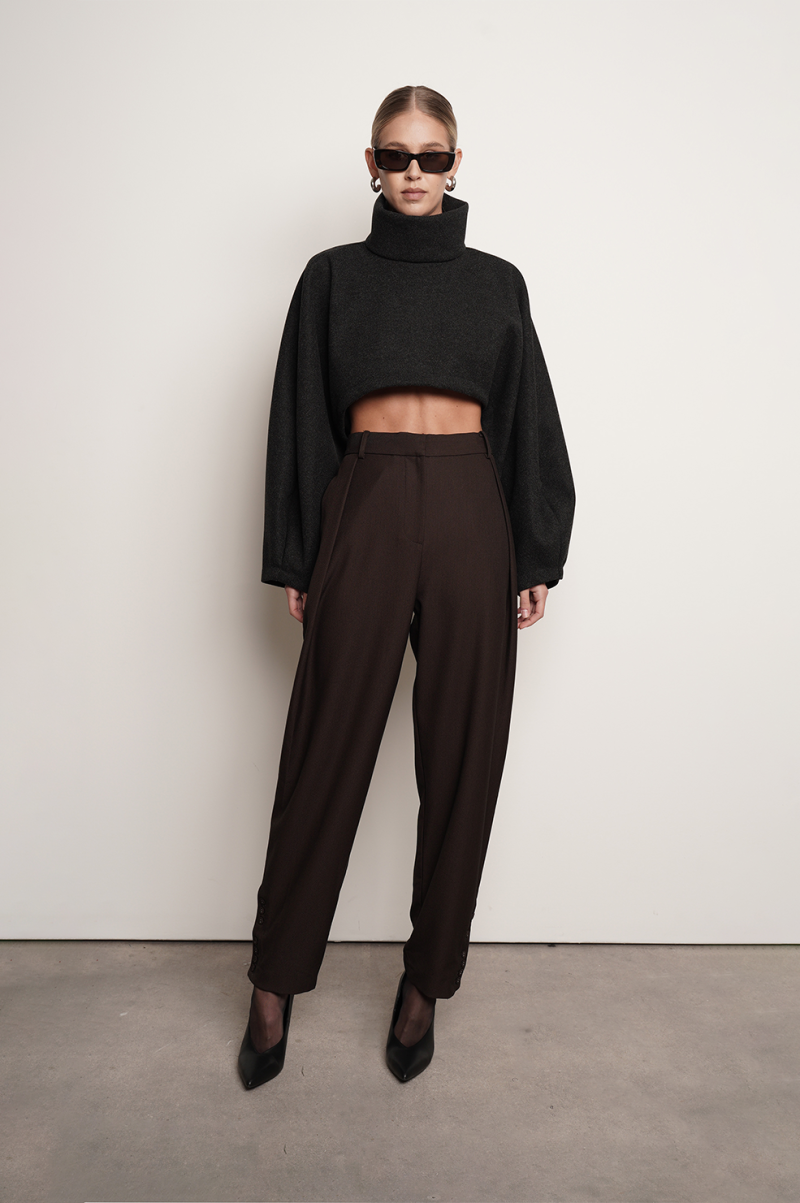 Olympia Trousers - Chocolate