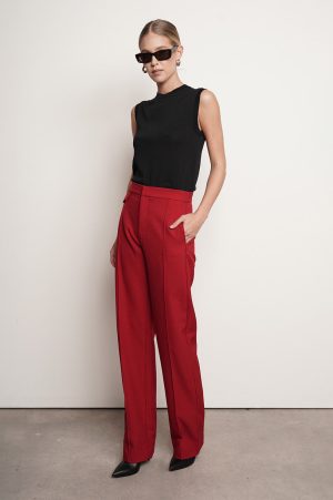 Hadley Trouser - Red