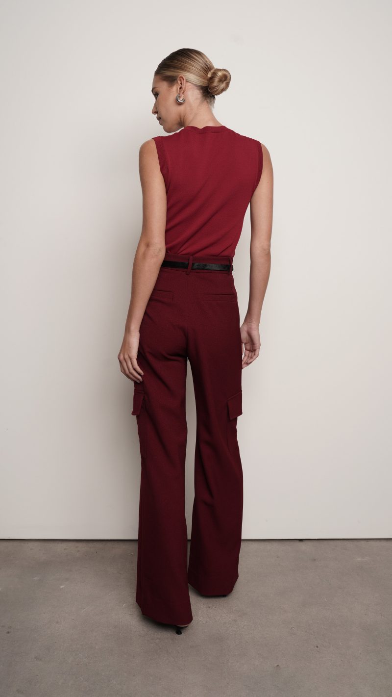 Piper Pant - Burgundy - Image 6
