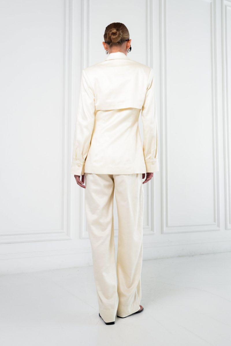Seraphine Blazer - Ivory - Image 2