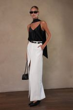 Alina Silk Scarf Top