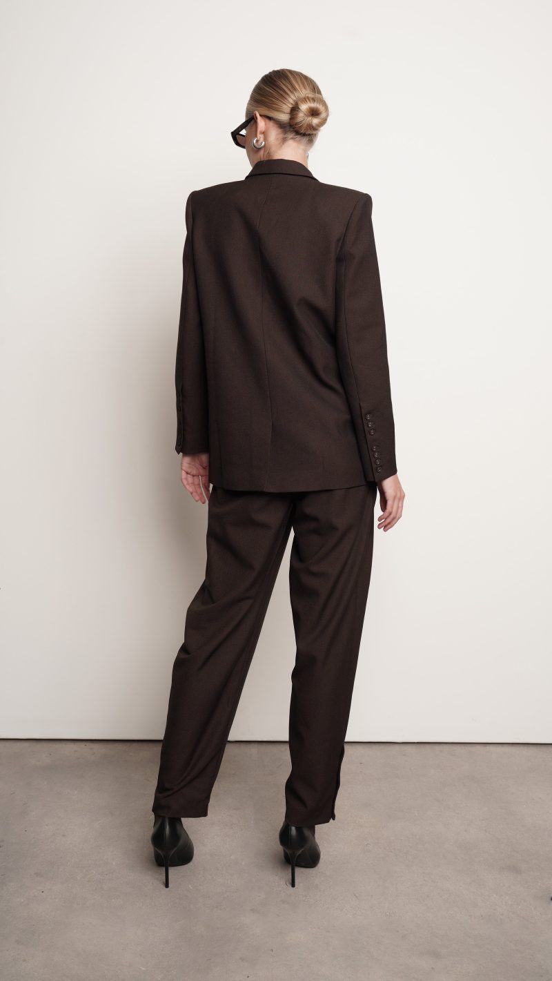 Monroe Blazer - Chocolate - Image 3
