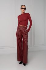 Cora Top - Burgundy