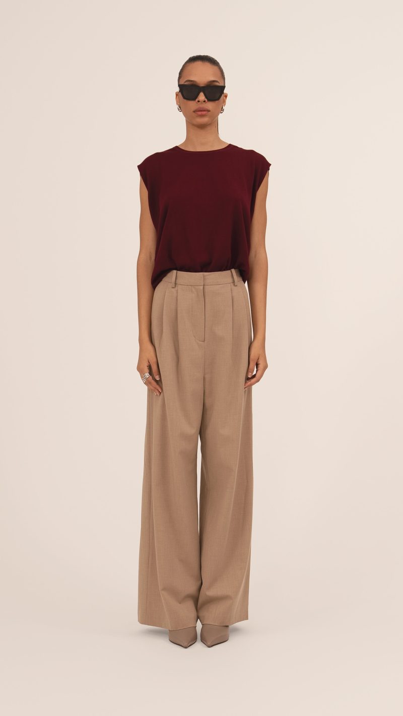 Nadine Trousers - Taupe - Image 5