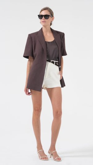 Lele Blazer - Chocolate
