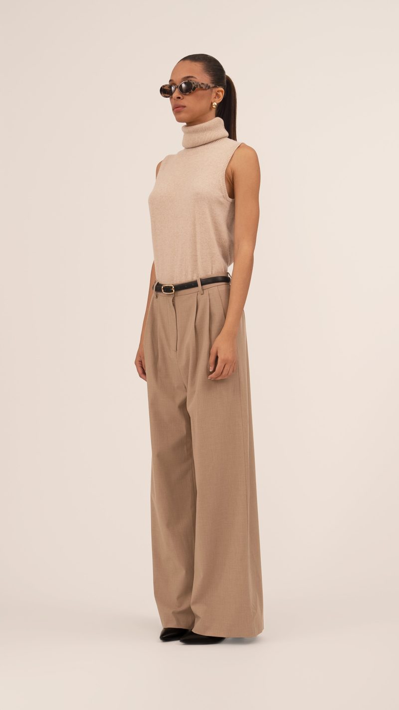 Nadine Trousers - Taupe - Image 6