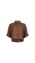 Letty Shirt - Chocolate