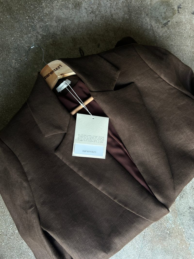 Ainoha Blazer - Chocolate - Image 2