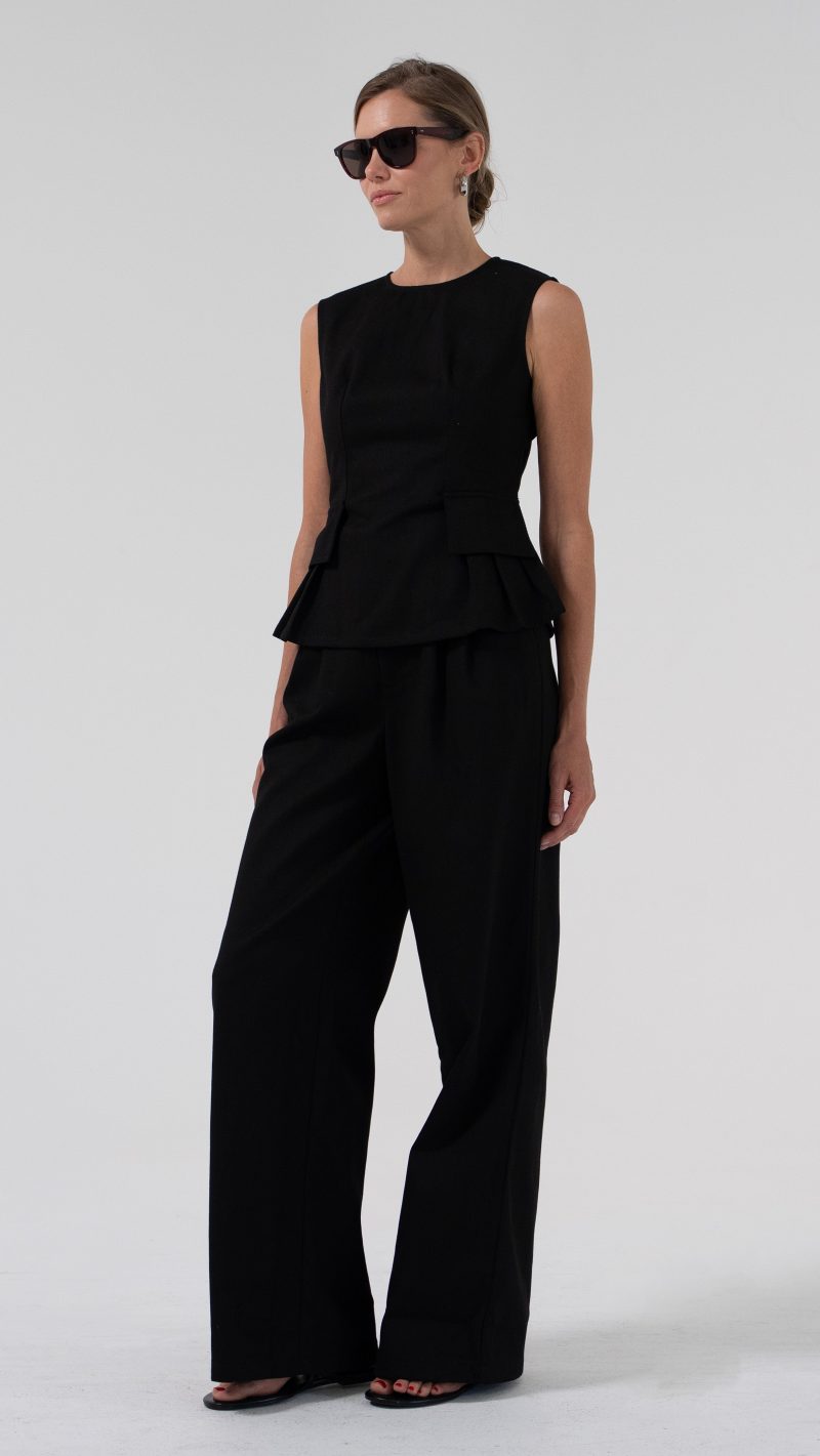 Thalia Pants - Black - Image 2