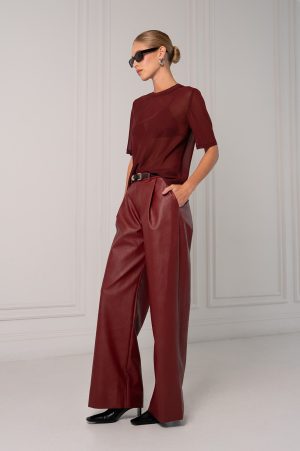 Naomi Tee - Burgundy
