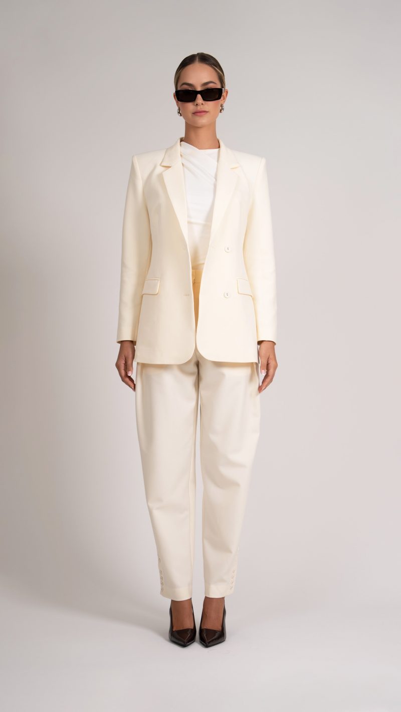 Monroe Blazer - Vanilla - Image 2