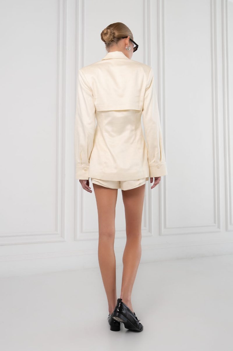 Brielle Shorts - Ivory - Image 4