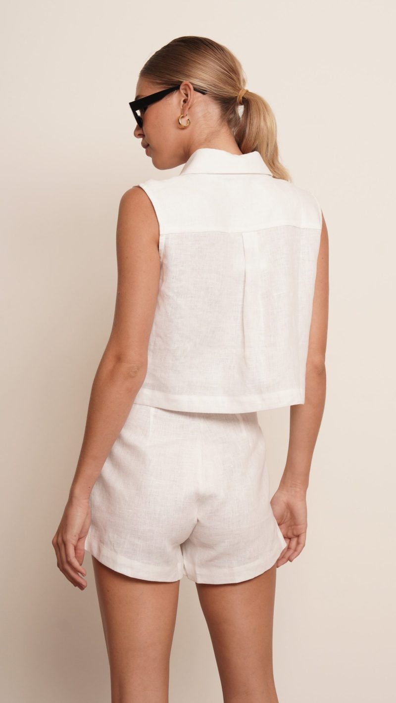 Vale Top - White - Image 4
