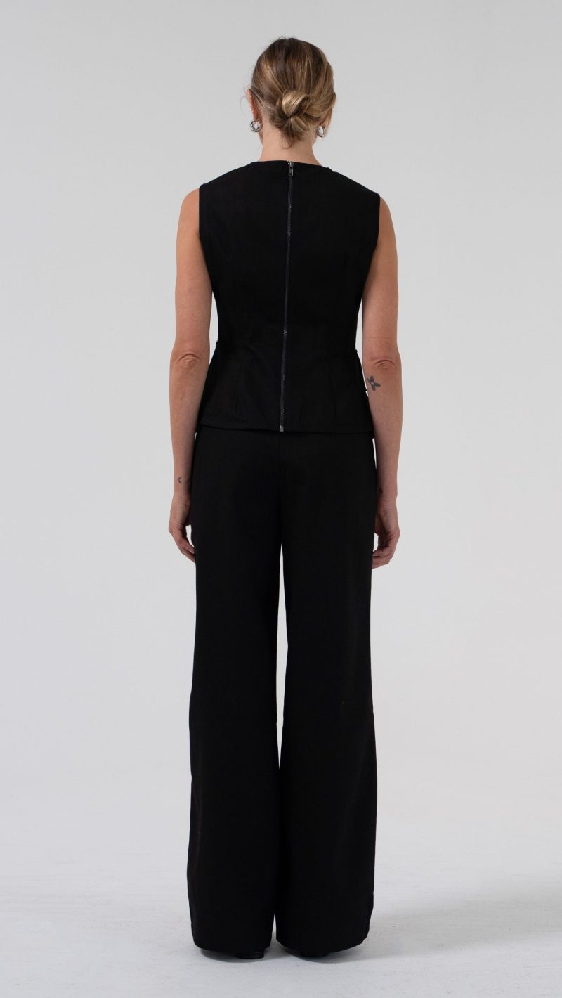 Lucille Top - Black - Image 3