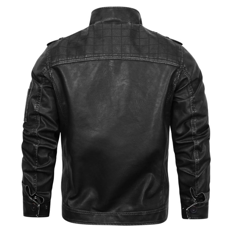 Engine Leather Jacket - Image 3