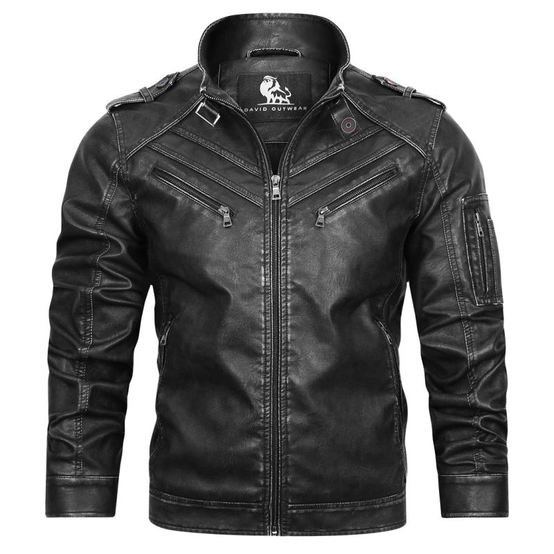 Engine Leather Jacket - Image 2