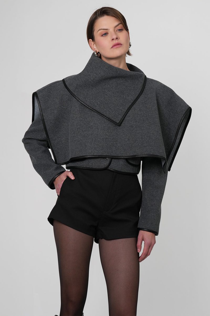 Lea Cape Jacket - Image 2