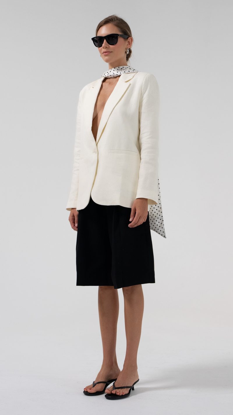 Ainoha Blazer - Ivory - Image 2