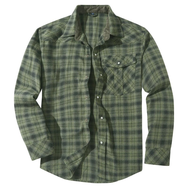 Men's Flannel Shirt (5 Designs) - Image 4