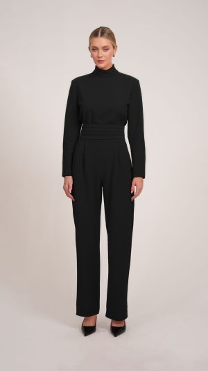 Tuxedo Pant - Black