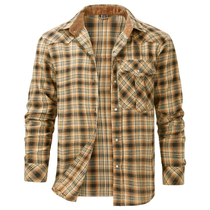 Men's Flannel Shirt (5 Designs) - Image 8