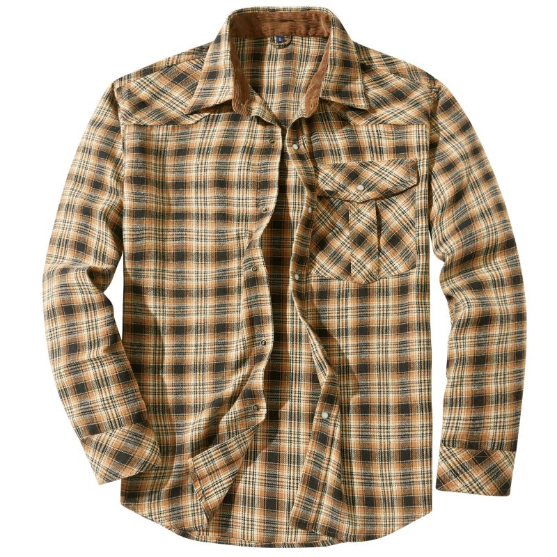 Men's Flannel Shirt (5 Designs) - Image 3