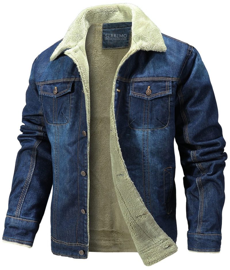 Fleece Denim Jacket (2 Designs) - Image 2