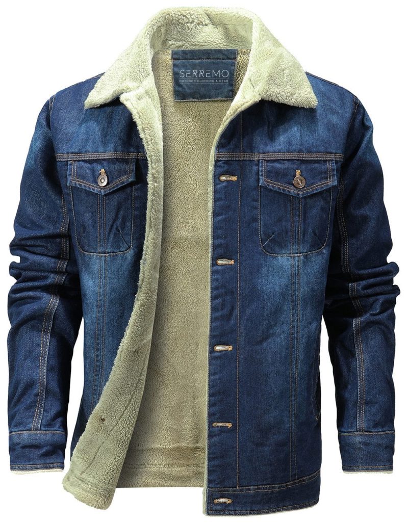 Fleece Denim Jacket (2 Designs) - Image 4