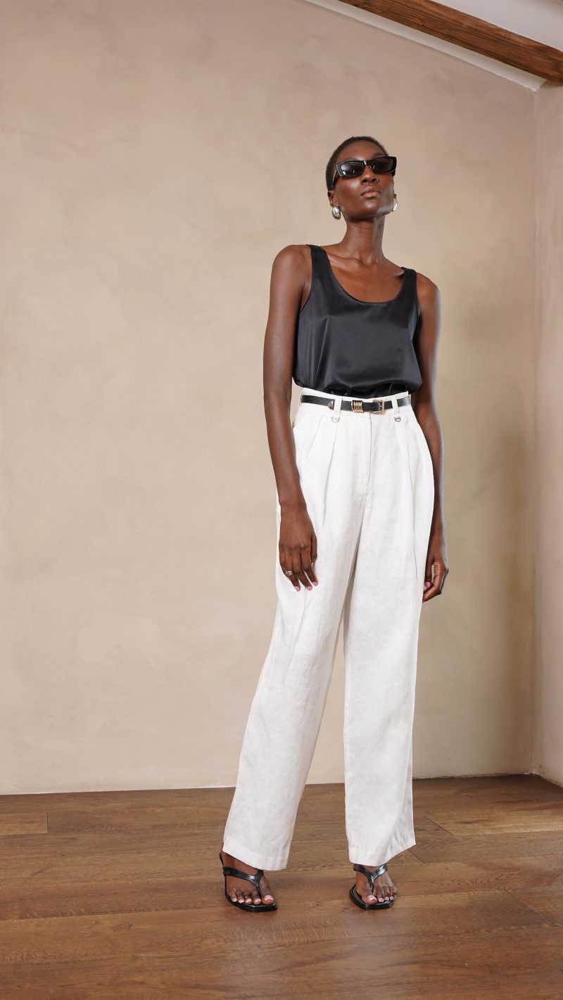 Romy Pants - White - Image 3