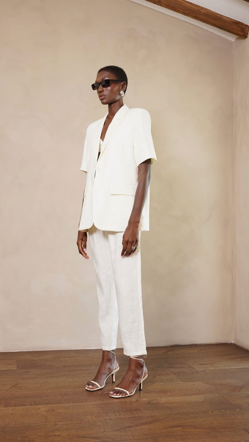 Dinah Trousers - Ivory - Image 2