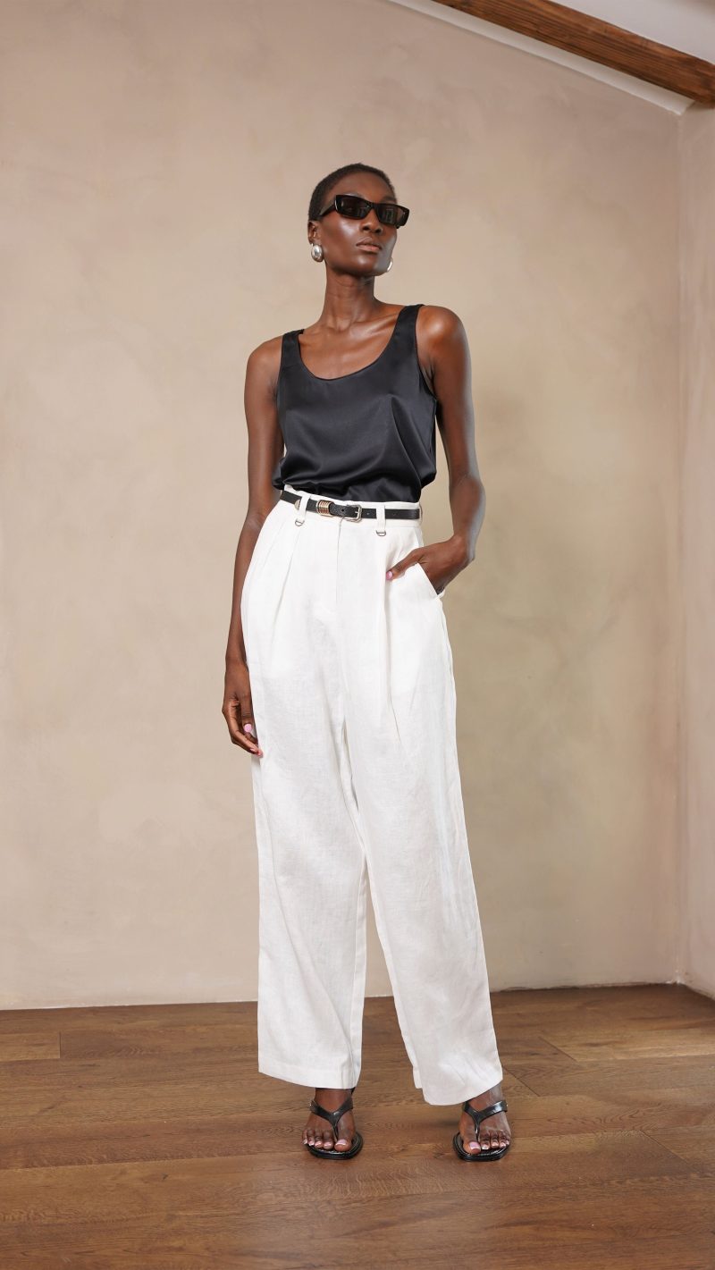 Romy Pants - White - Image 4