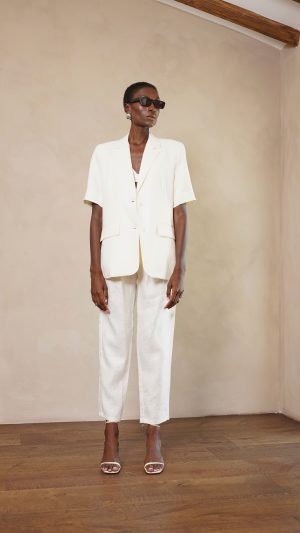 Dinah Trousers - Ivory