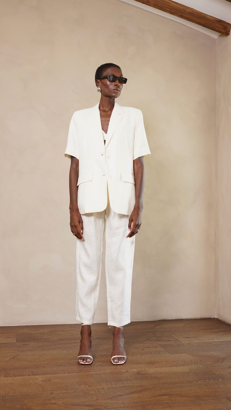 Dinah Trousers - Ivory
