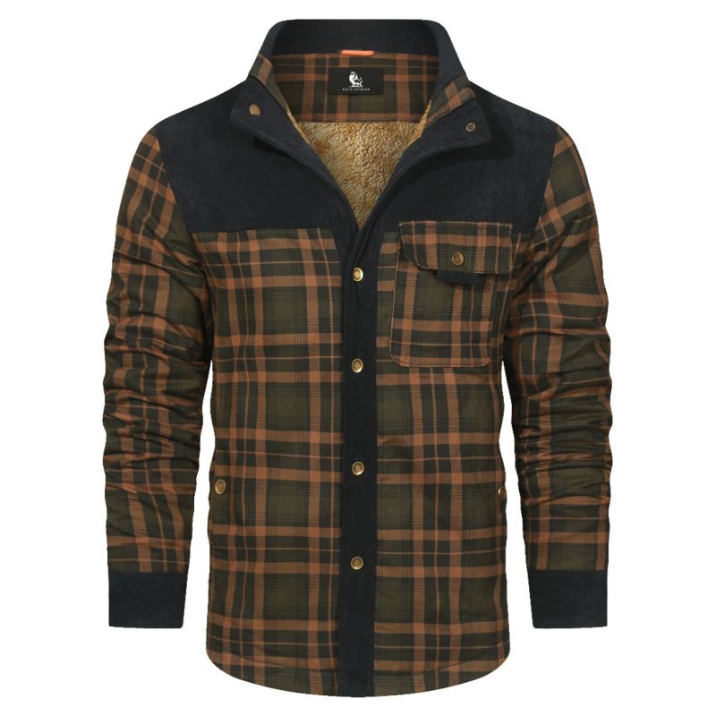 Plaid Shirt Jacket - Image 2