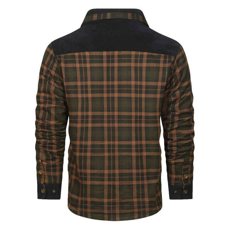Plaid Shirt Jacket - Image 3