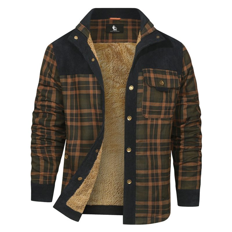 Plaid Shirt Jacket