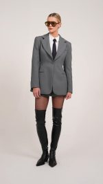 Daniela Blazer Dress - Grey